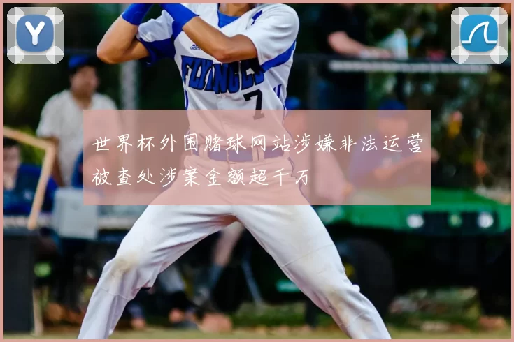 世界杯外围赌球网站涉嫌非法运营被查处涉案金额超千万