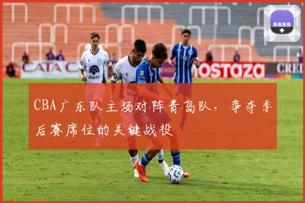 CBA广东队主场对阵青岛队,争夺季后赛席位的关键战役