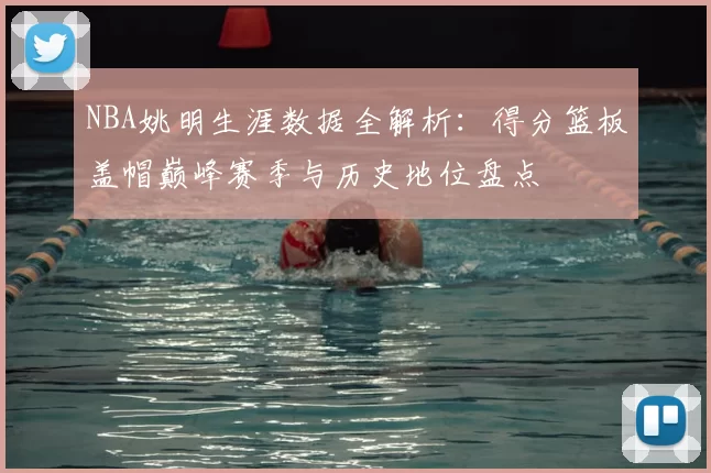 NBA姚明生涯数据全解析：得分篮板盖帽巅峰赛季与历史地位盘点