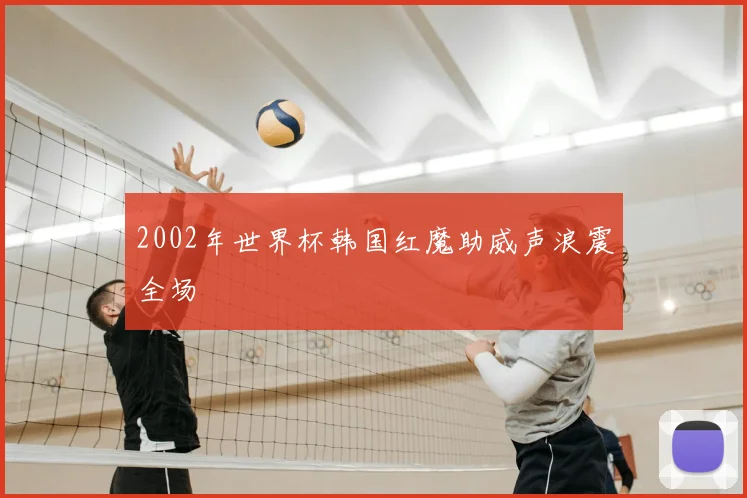 2002年世界杯韩国红魔助威声浪震全场